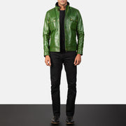 
Darren Chaqueta Biker de Cuero para Hombre – alternate product view 4