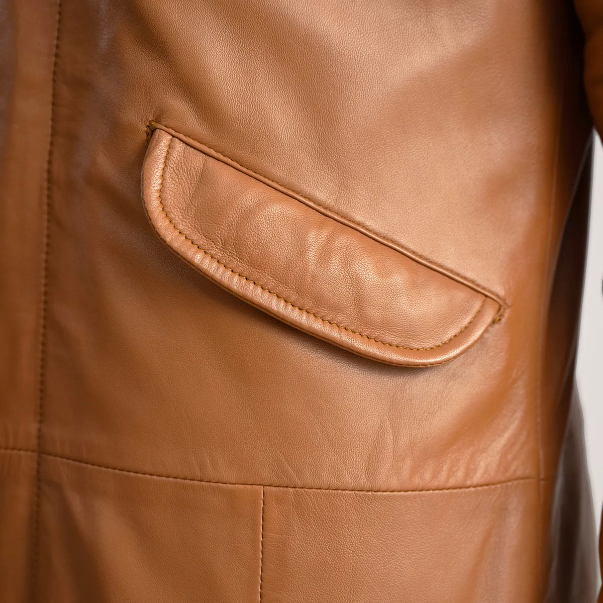 Delvin Chaqueta de Cuero para Hombre – Vista alternativa del producto 6
