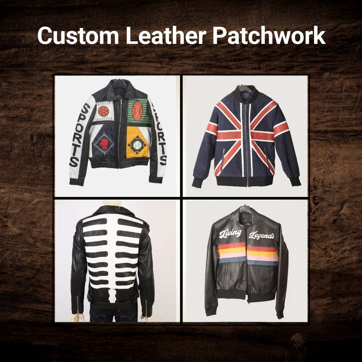 Design Your Own Chaqueta de Cuero para Mujer – Vista alternativa del producto 11
