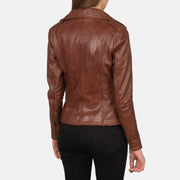 Flashback Chaqueta Biker de Cuero para Mujer – Vista alternativa del producto 5