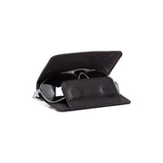 Glasses Case Maplewood para Mujer in Classic 100% Full-Grain Leather - Vista frontal y silueta a medida | Comprar online