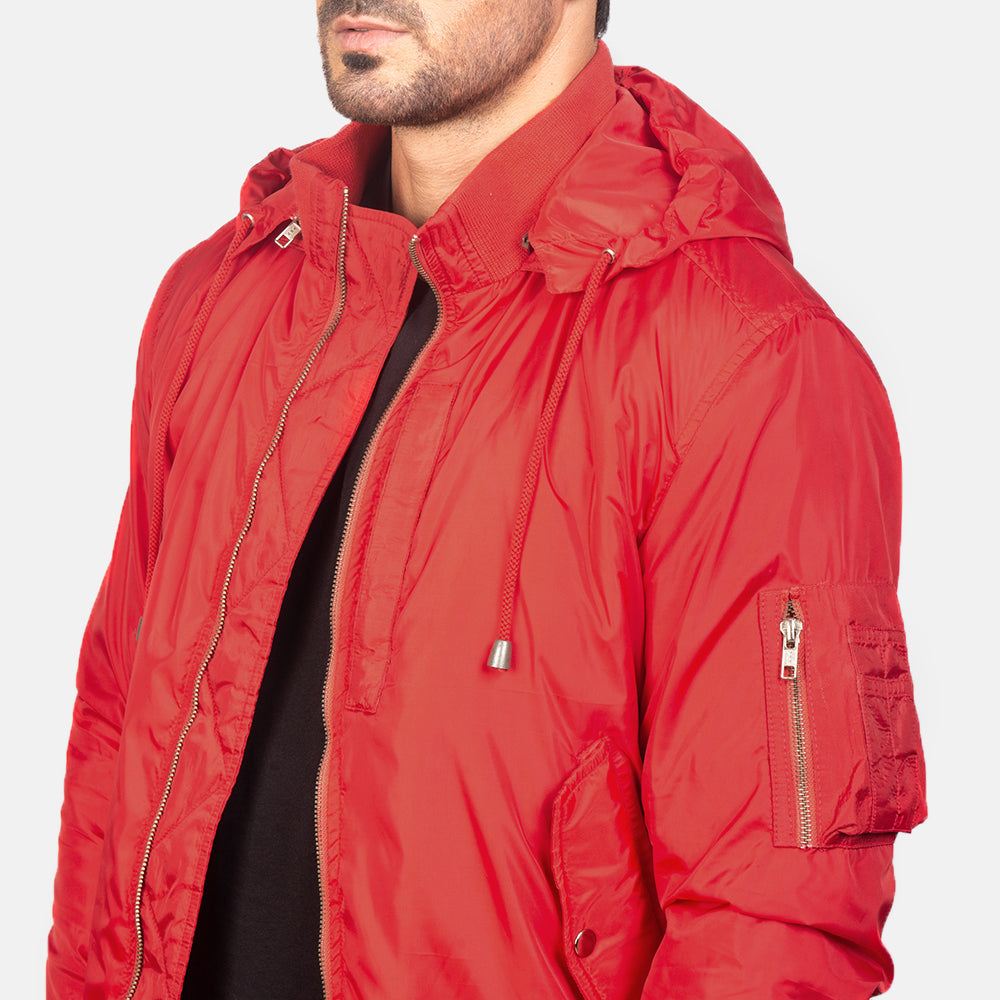 Vista interior Showing Quilted Viscose Lining &amp; Dos bolsillos interiores utilitarios