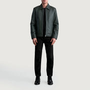 Inferno Leather Brown Jacket – Vista alternativa del producto 4