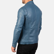 Ionic Chaqueta Biker de Cuero para Hombre – Vista alternativa del producto 5