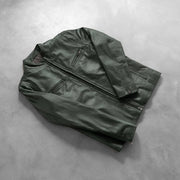 Ionic Chaqueta Biker de Cuero para Hombre – Vista alternativa del producto 8