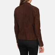 Kelsee Chaqueta Biker de Cuero para Mujer – Vista alternativa del producto 5