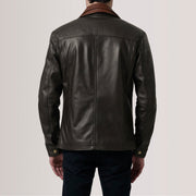 Klen Chaqueta de Cuero para Hombre – Vista alternativa del producto 4