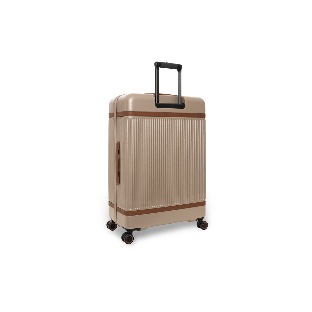 Tailored Rib Cuffs &amp; Hem Craftsmanship Construction Detail on Large Suitcase Zuna para Mujer