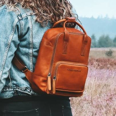Bellary Full-Grain Leather Backpack para Mujer – Vista alternativa del producto 2