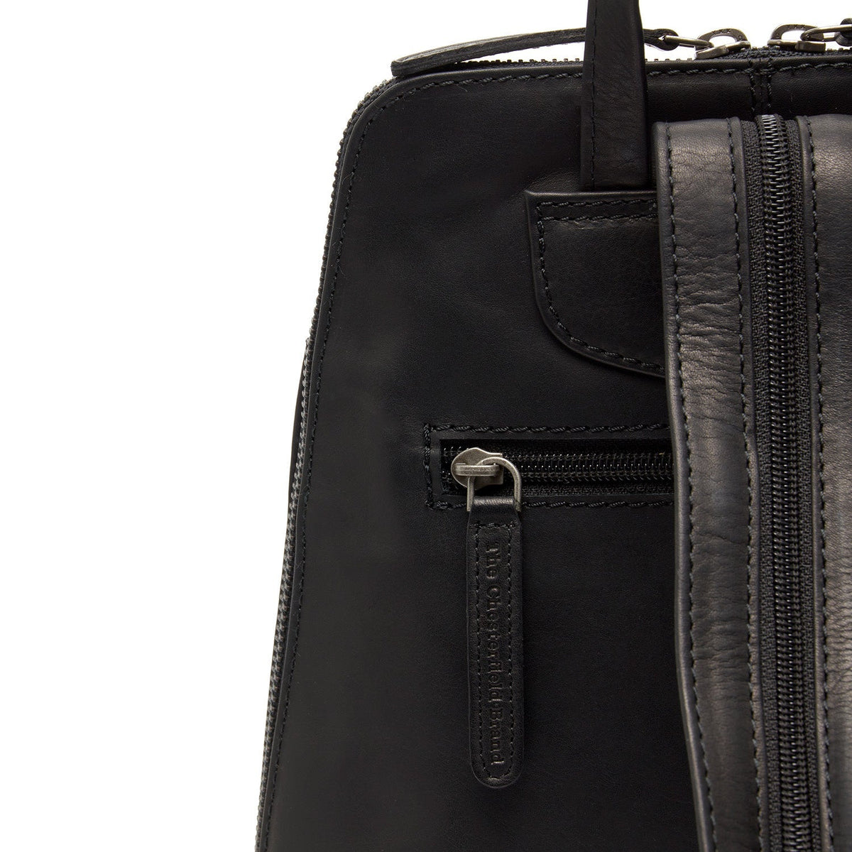 Vista interior Showing Dedicated Padded Laptop Sleeve &amp; Multi-Compartment Organization