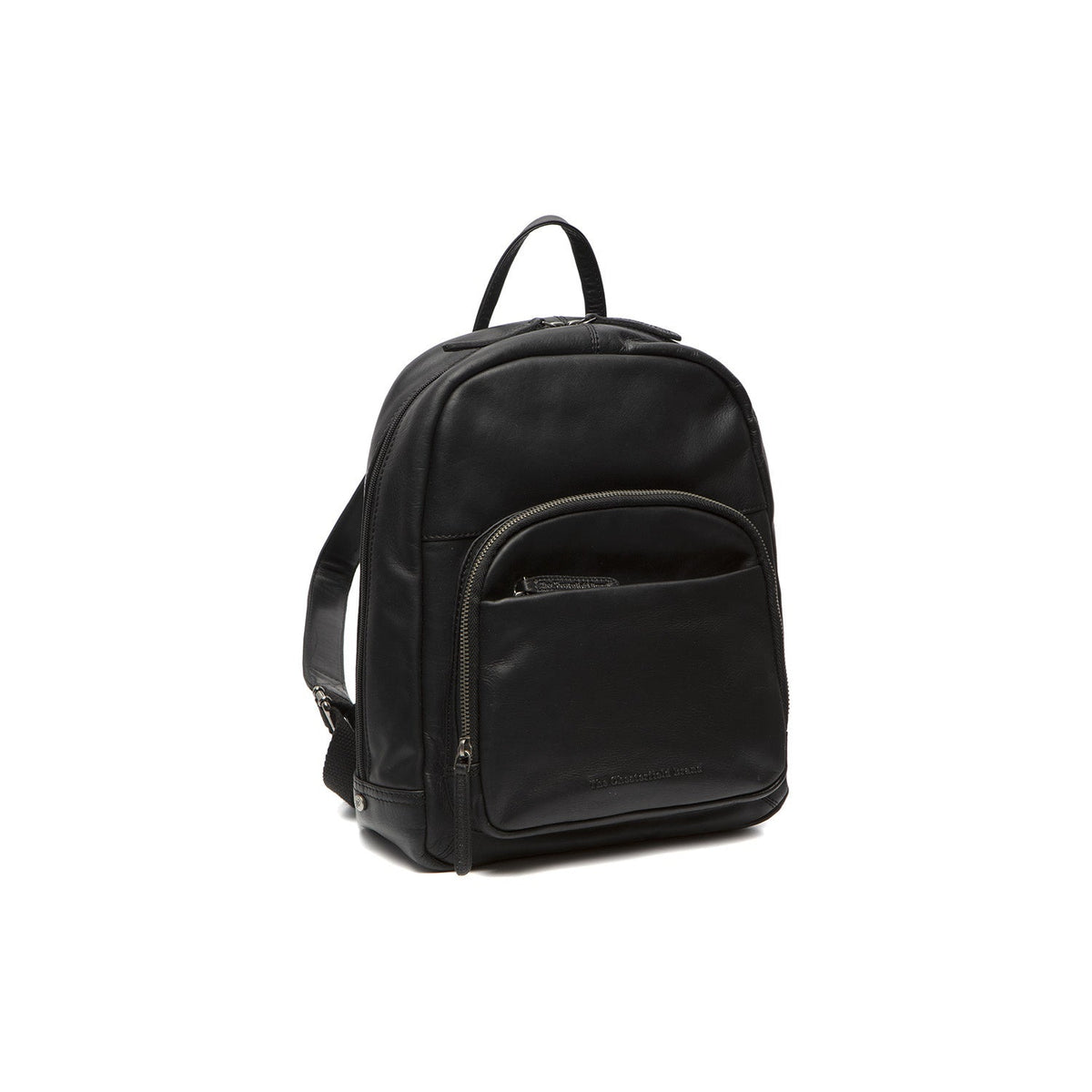 
Santana Cuero Flor Integral Backpack - Full Exterior Vista frontal y silueta entallada | Comprar online