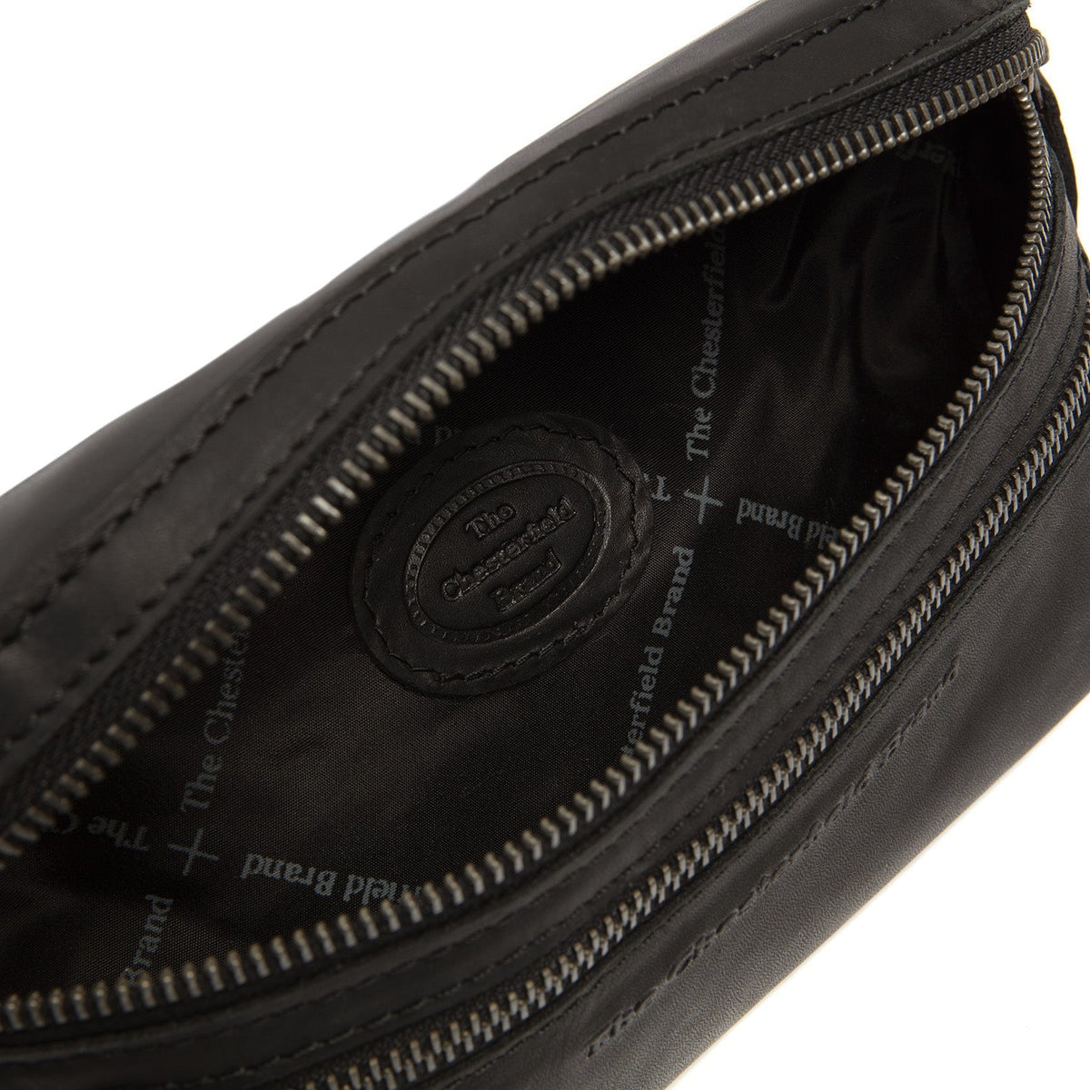 Toronto Full-Grain Cinturón de Cuero Bag para Mujer - Structured Side Profile Showing Gusset Depth &amp; Expansion Capacity