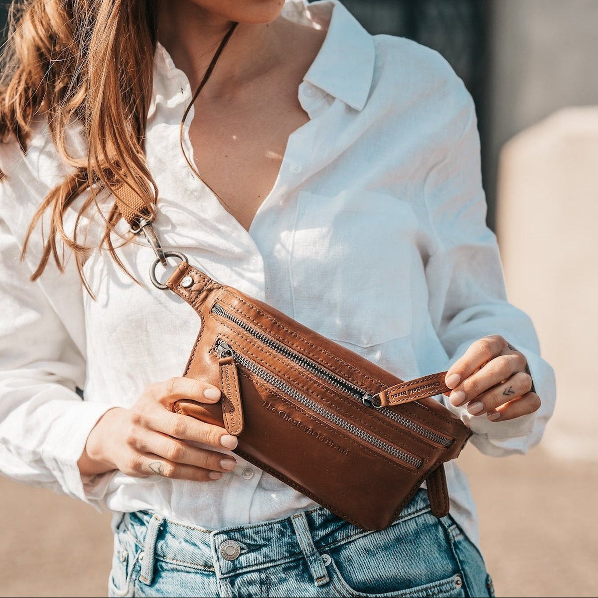 Toronto Full-Grain Cinturón de Cuero Bag para Mujer – Vista alternativa del producto 2