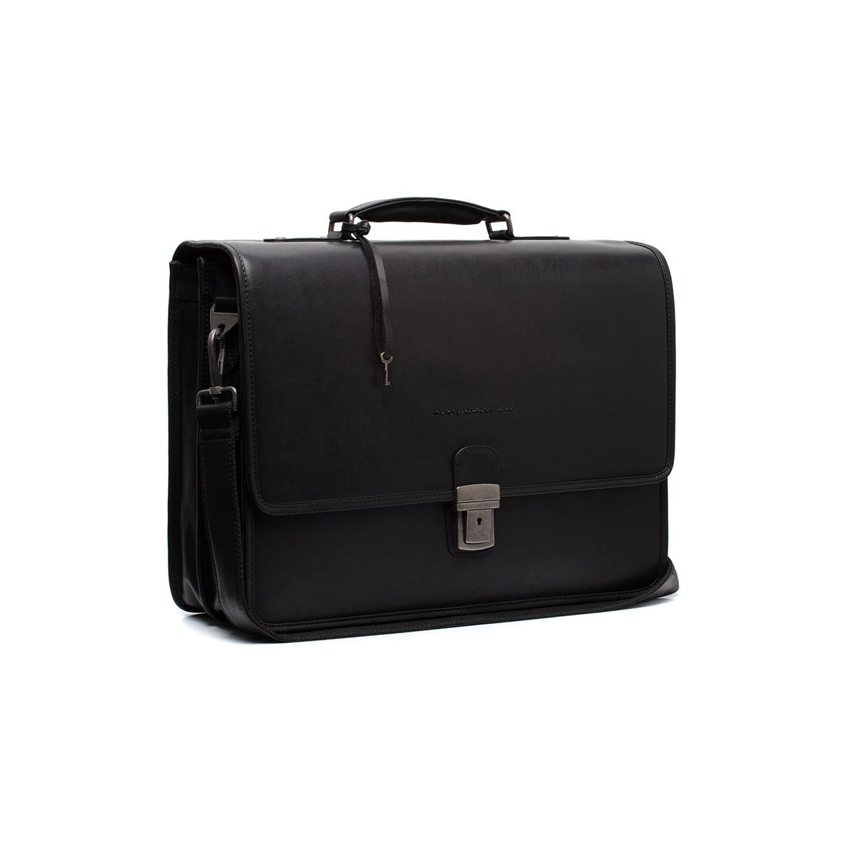 
Glenwood Cuero Flor Integral Briefcase para Hombre en clásico 100% cuero flor integral - Full Exterior Vista frontal y silueta entallada | Comprar online