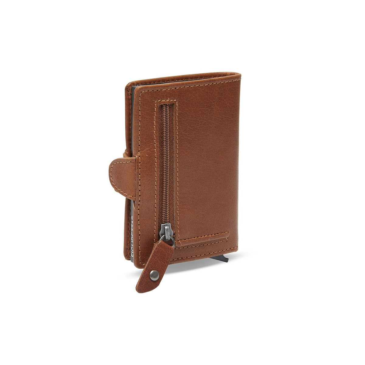 Baldwin Full-Grain Leather Card Holder para Mujer – Vista alternativa del producto 3