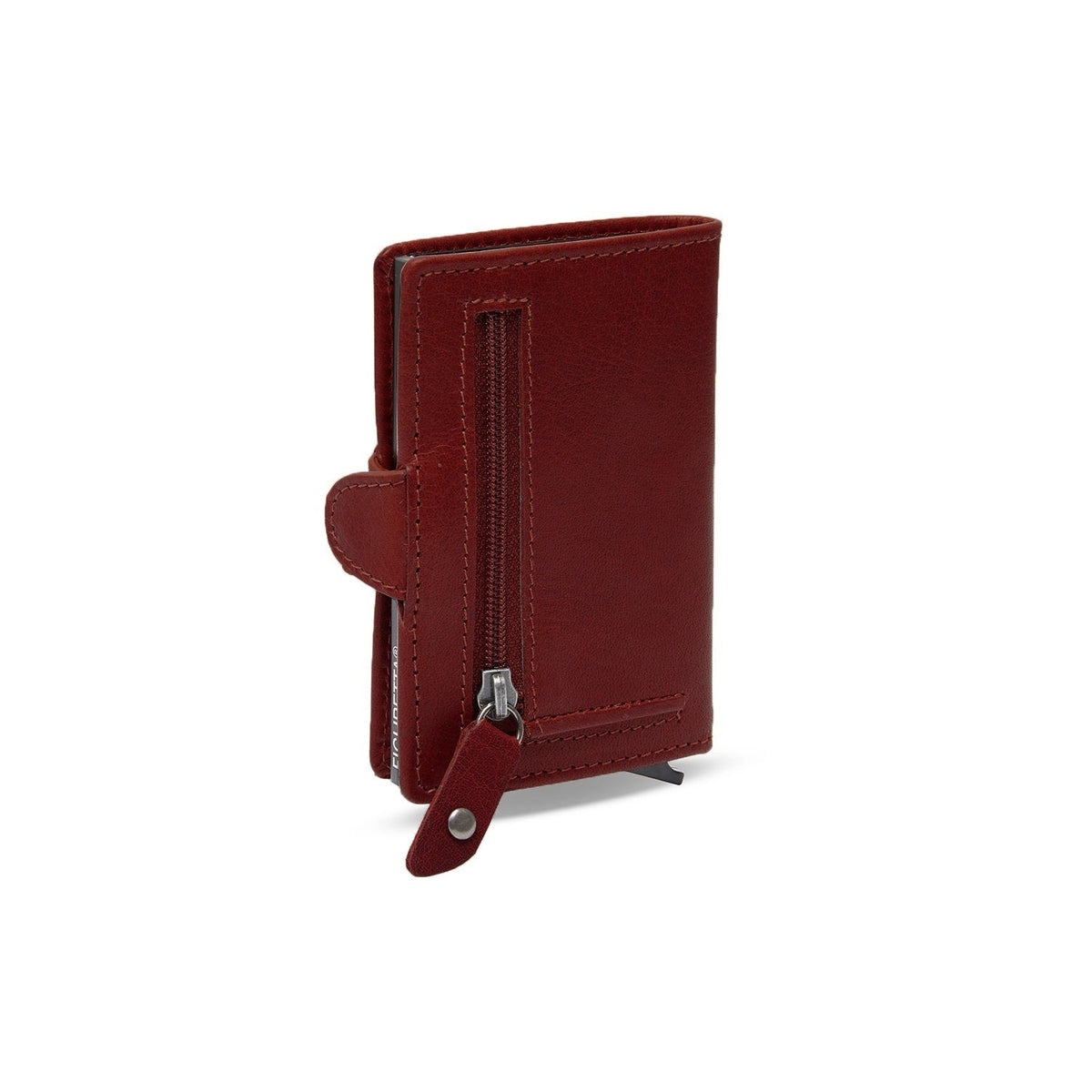 Baldwin Full-Grain Leather Card Holder para Mujer – Vista alternativa del producto 2