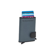 Delsbo Full-Grain Leather Card Holder para Mujer in Classic 100% Full-Grain Leather - Full Exterior Front Profile View | Comprar online