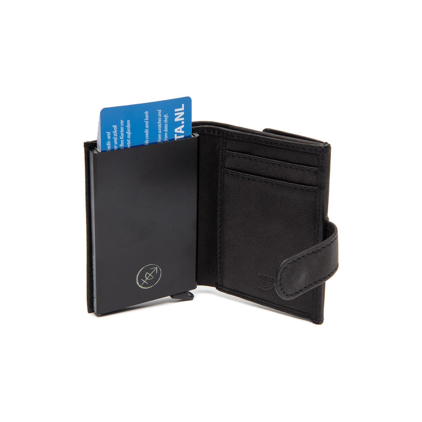 Torola Full-Grain Leather Card Holder para Mujer