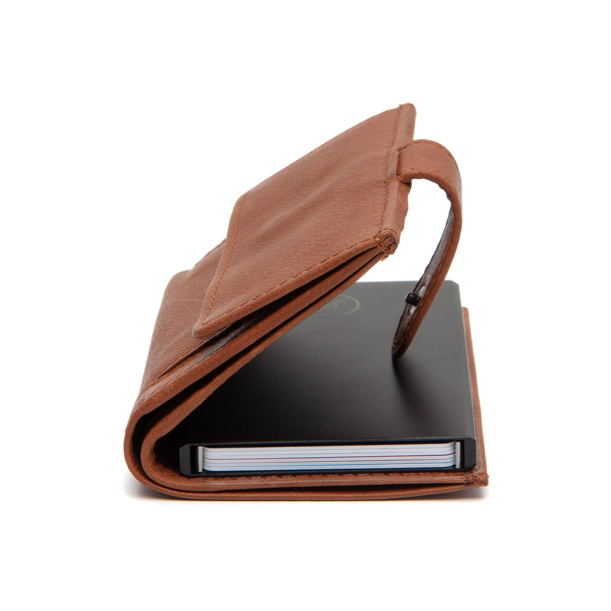Torola Full-Grain Leather Card Holder para Mujer – Vista alternativa del producto 3
