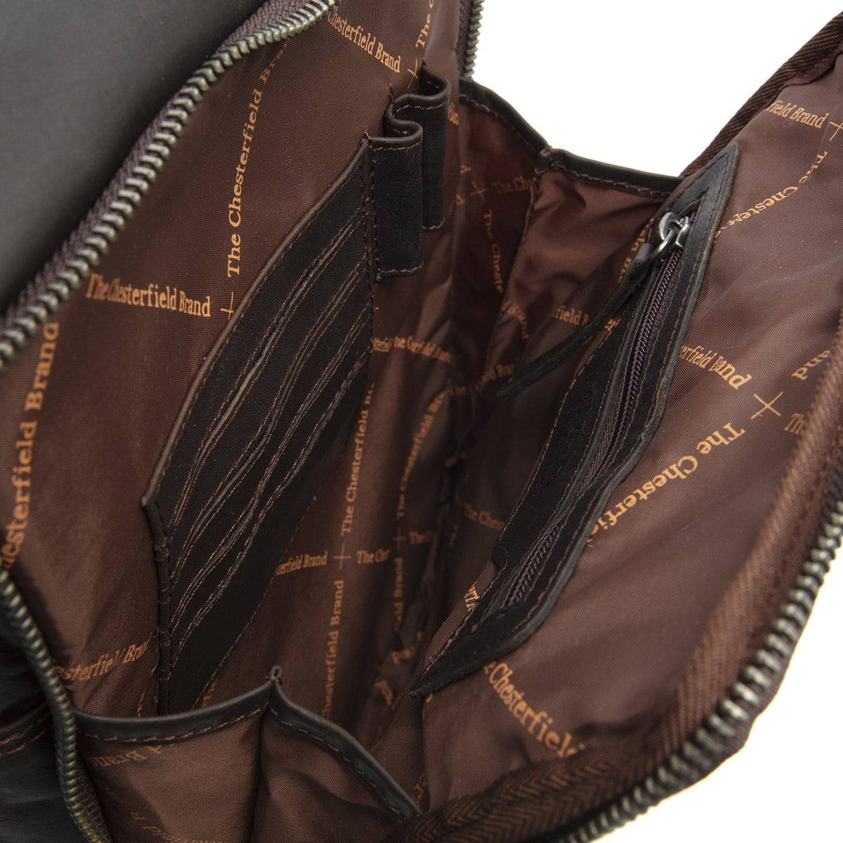 Alva Full-Grain Leather Crossbody Bag para Hombre – Vista alternativa del producto 2
