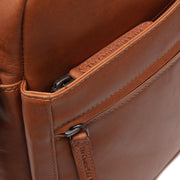 
Anzora Bandolera de cuero flor – alternate product view 3