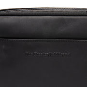 
Classic 100% Full-Grain leather Bag - Perspectiva trasera con correas de cuero reforzadas