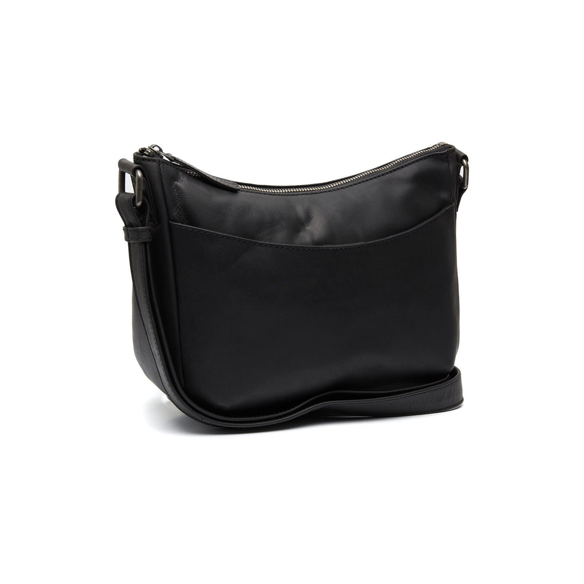 Henderson Full-Grain Leather Crossbody Bag para Mujer in Classic 100% Full-Grain Leather - Full Exterior Front Profile View | Comprar online