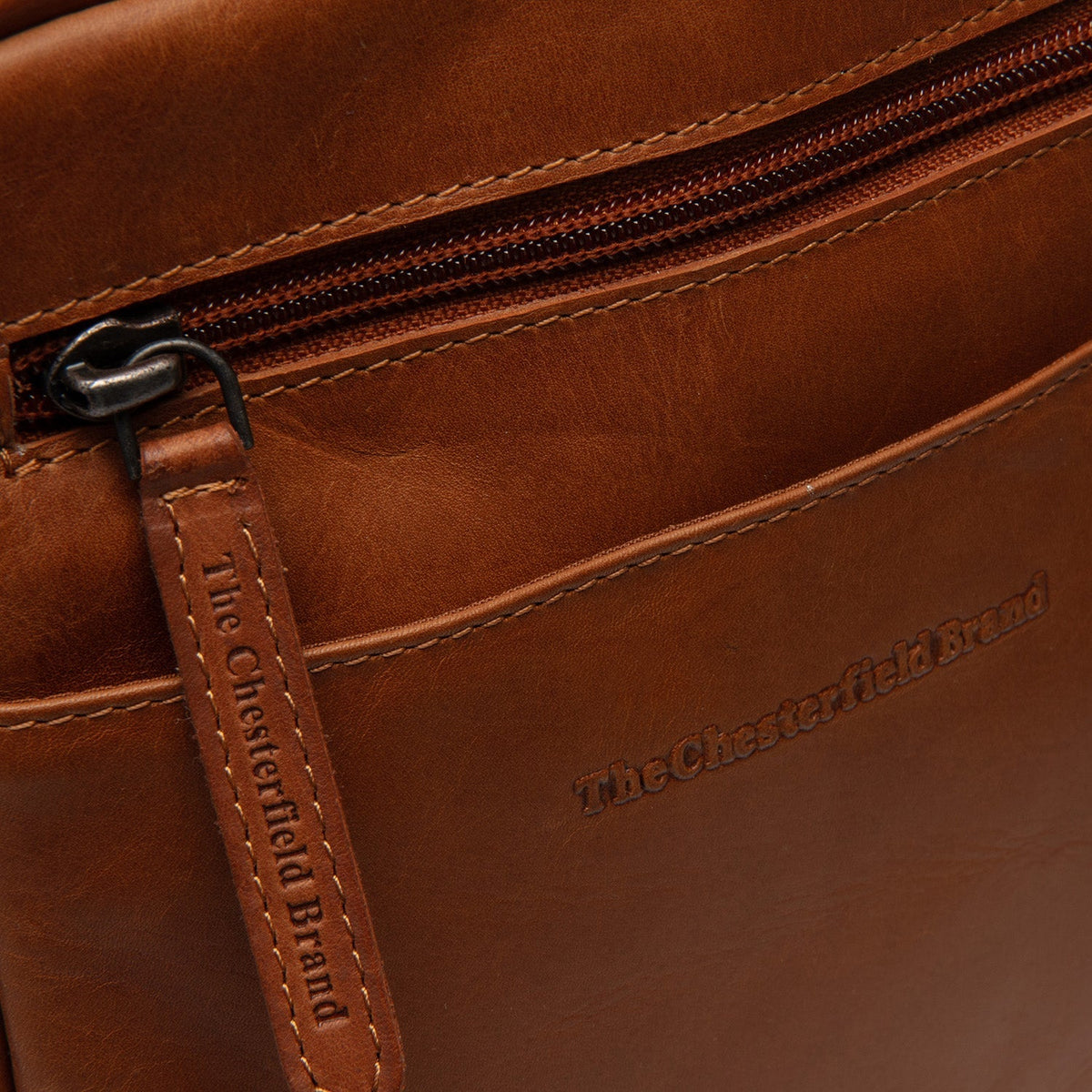 Laveno Full-Grain Leather Crossbody Bag para Hombre – Vista alternativa del producto 3