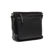 Mumbai Full-Grain Leather Crossbody Bag para Mujer in Classic 100% Full-Grain Leather - Full Exterior Front Profile View | Comprar online