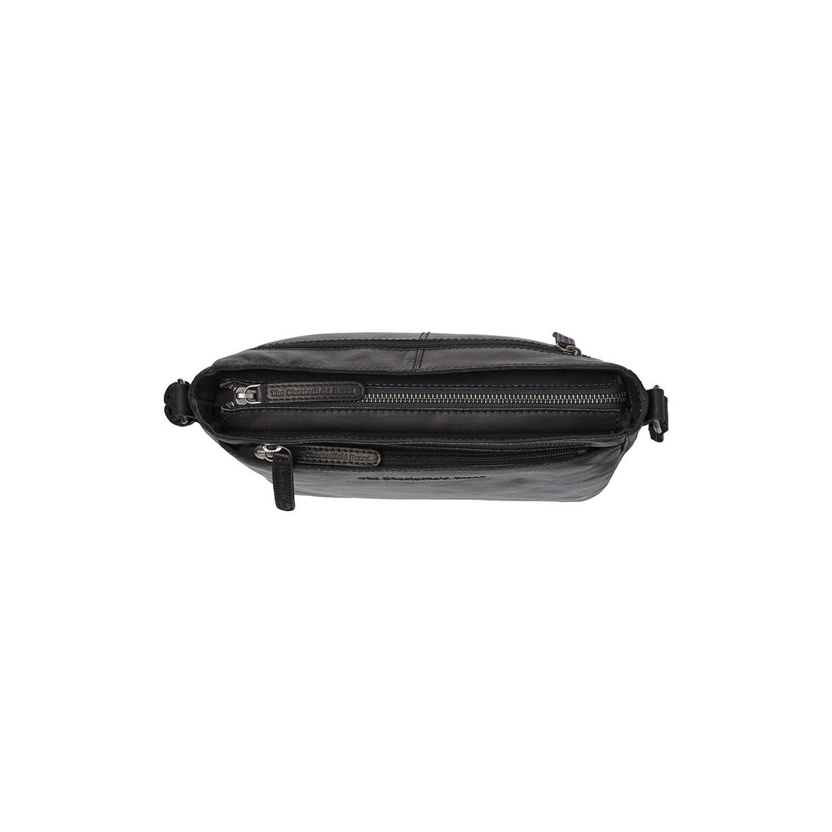 Classic 100% Full-Grain leather Bag - Rear Perspective Showing Reinforced Leather Straps &amp; Stitching