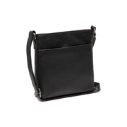 
Navene Bandolera de cuero flor en clásico 100% cuero flor integral - Full Exterior Vista frontal y silueta entallada | Comprar online