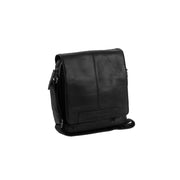 
Remy Bandolera de cuero flor en clásico 100% cuero flor integral - Full Exterior Vista frontal y silueta entallada | Comprar online