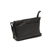 
Salerno Bandolera de cuero flor en clásico 100% cuero flor integral - Full Exterior Vista frontal y silueta entallada | Comprar online