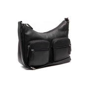 Valenora Full-Grain Leather Crossbody Bag para Mujer in Classic 100% Full-Grain Leather - Full Exterior Front Profile View | Comprar online
