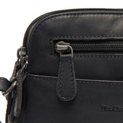 
Classic 100% Full-Grain leather Bag - Perspectiva trasera con correas de cuero reforzadas