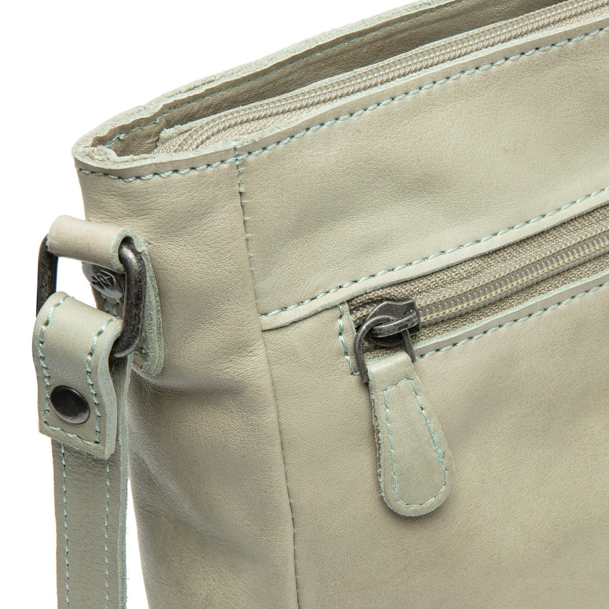 Weimar Full-Grain Leather Crossbody Bag para Mujer – Vista alternativa del producto 2