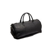 Leather Garment Bag Finlay in Classic 100% Full-Grain Leather - Vista frontal y silueta a medida | Comprar online