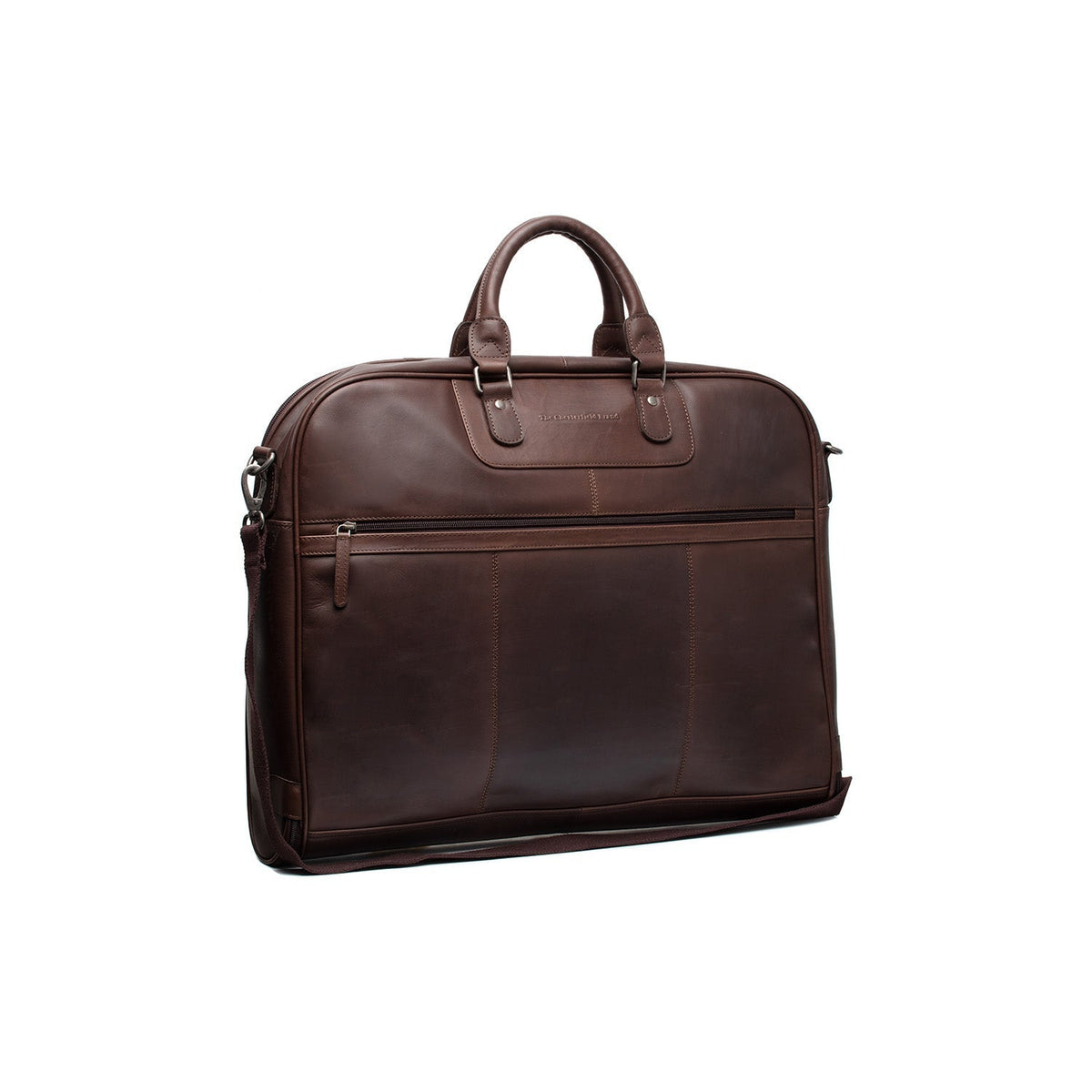 
Leather Garment Bag Josh en clásico 100% cuero flor integral - Vista frontal y silueta entallada | Comprar online