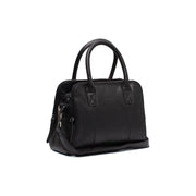 Ezra Full-Grain Leather Handbag para Mujer in Classic 100% Full-Grain Leather - Vista frontal y silueta a medida | Comprar online