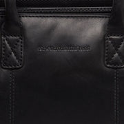 Classic 100% Full-Grain leather Goods - Vista trasera con ajuste entallado en hombros y bajo impecable