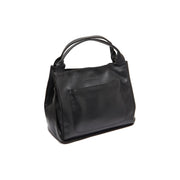 Fioline Full-Grain Leather Handbag in Classic 100% Full-Grain Leather - Vista frontal y silueta a medida | Comprar online
