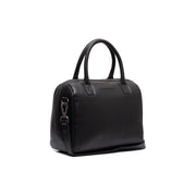 Langton Full-Grain Leather Handbag para Mujer in Classic 100% Full-Grain Leather - Vista frontal y silueta a medida | Comprar online