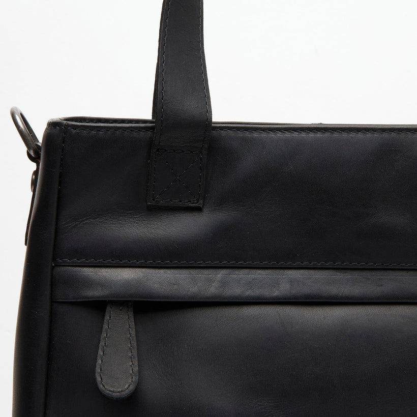 Lingfield Full-Grain Leather Handbag para Mujer