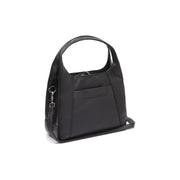 
Lunera Bolso de mano de cuero flor en clásico 100% cuero flor integral - Vista frontal y silueta entallada | Comprar online