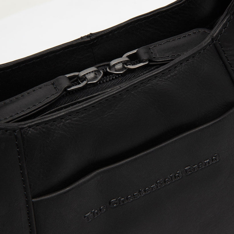 Lunera Full-Grain Leather Handbag para Mujer