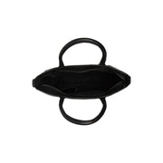 Pergamino Full-Grain Leather Handbag para Mujer - Vista de perfil lateral con corte ergonómico de manga