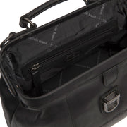 Classic 100% Full-Grain leather Goods - Vista trasera con ajuste entallado en hombros y bajo impecable