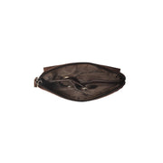 Tailored Rib Cuffs &amp; Hem Craftsmanship Construction Detail on Oliver Full-Grain Leather Key Case para Mujer