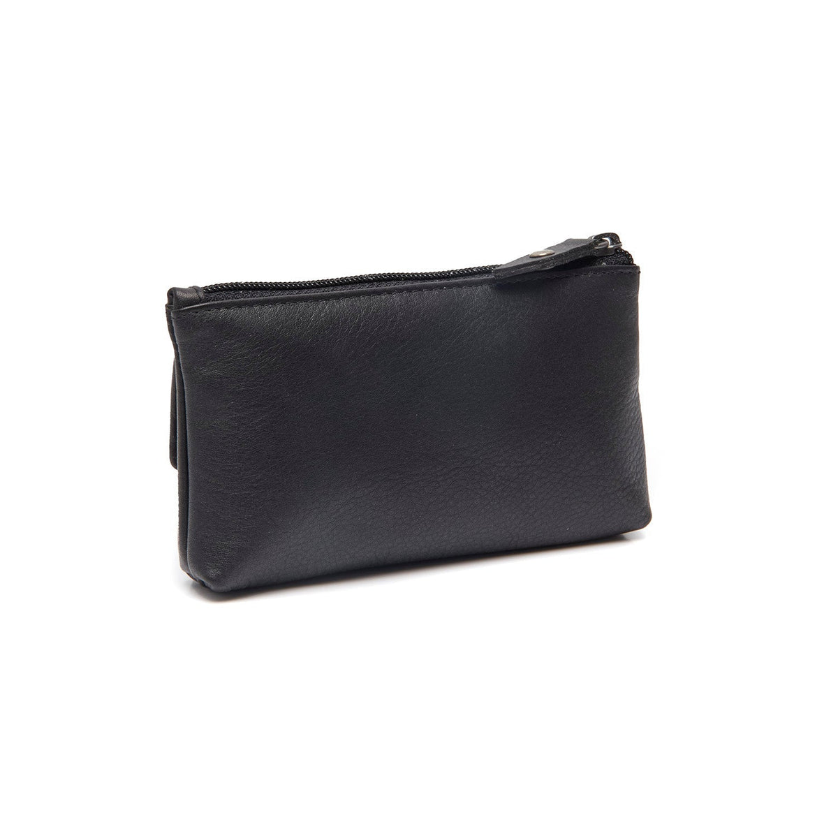 Styled Fit Perspective of Torano Full-Grain Leather Key Case para Mujer on Model - Natural Daylight Drape
