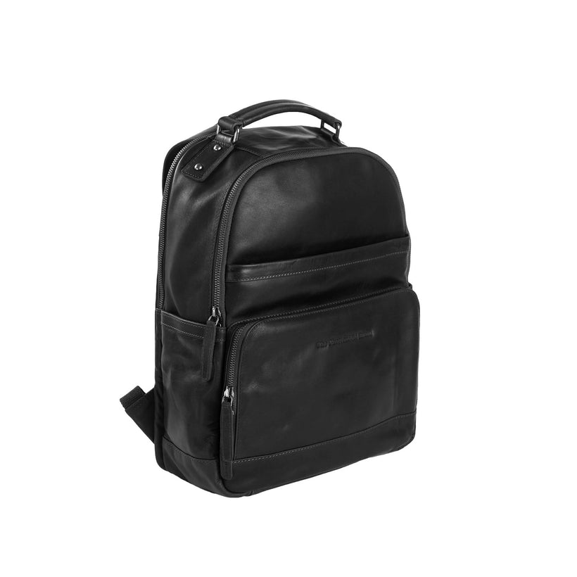 Austin Full-Grain Leather Laptop Backpack para Mujer